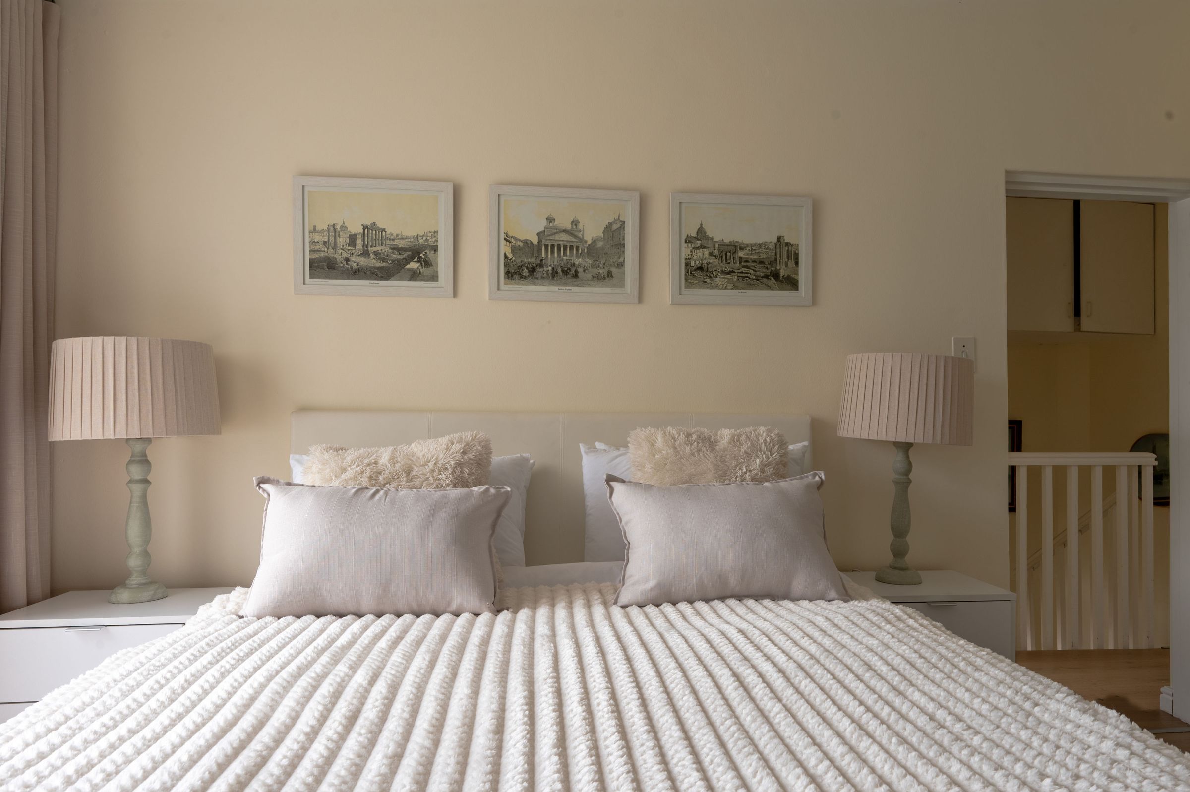 Main bedroom, with the bay in the window