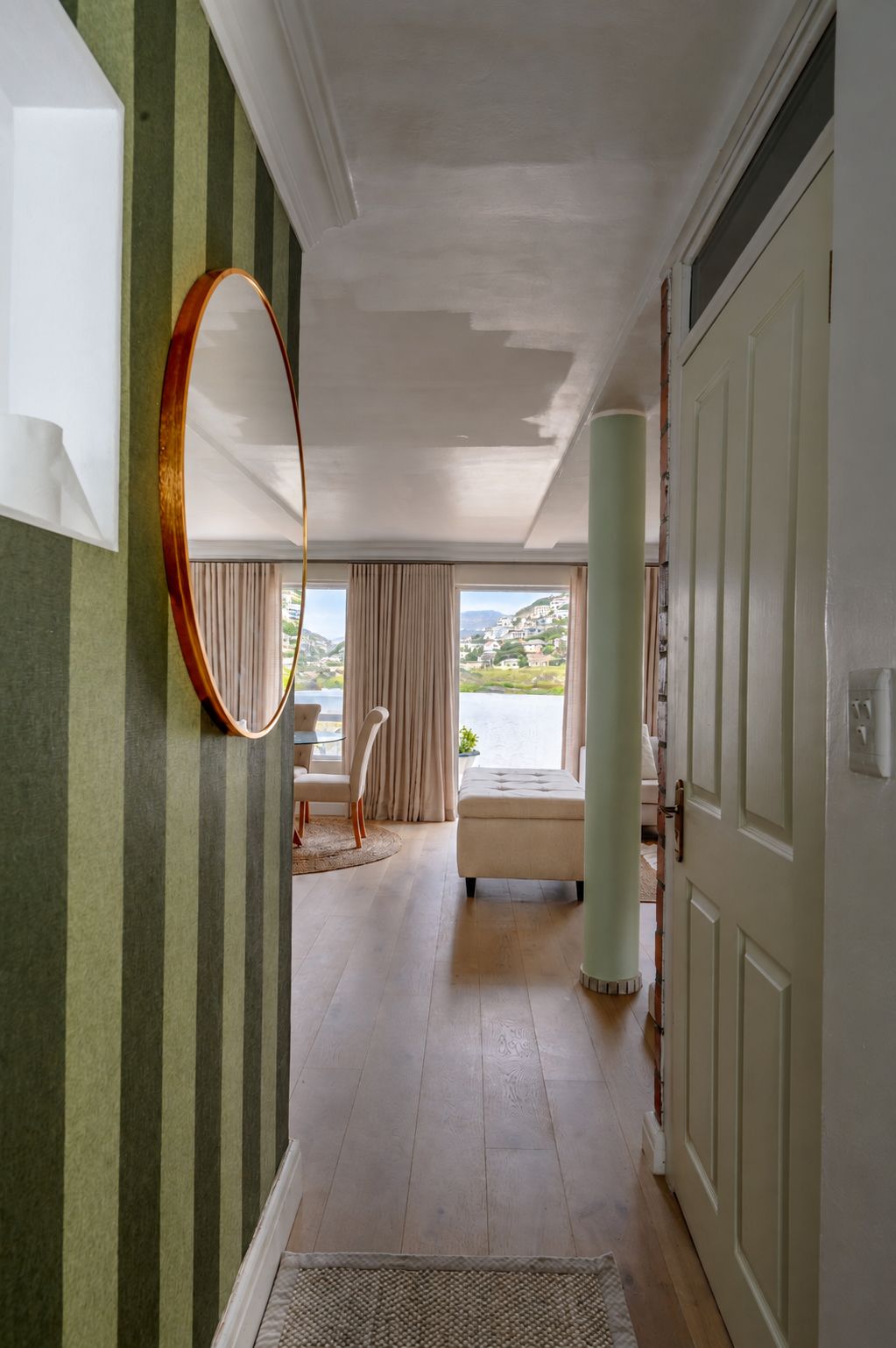 The private entrance